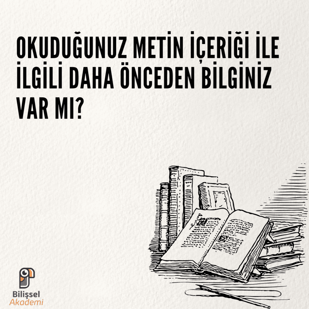Okuduğunuz Metin İçeriği İle İlgili Daha Önceden Bilginiz Var Mı?