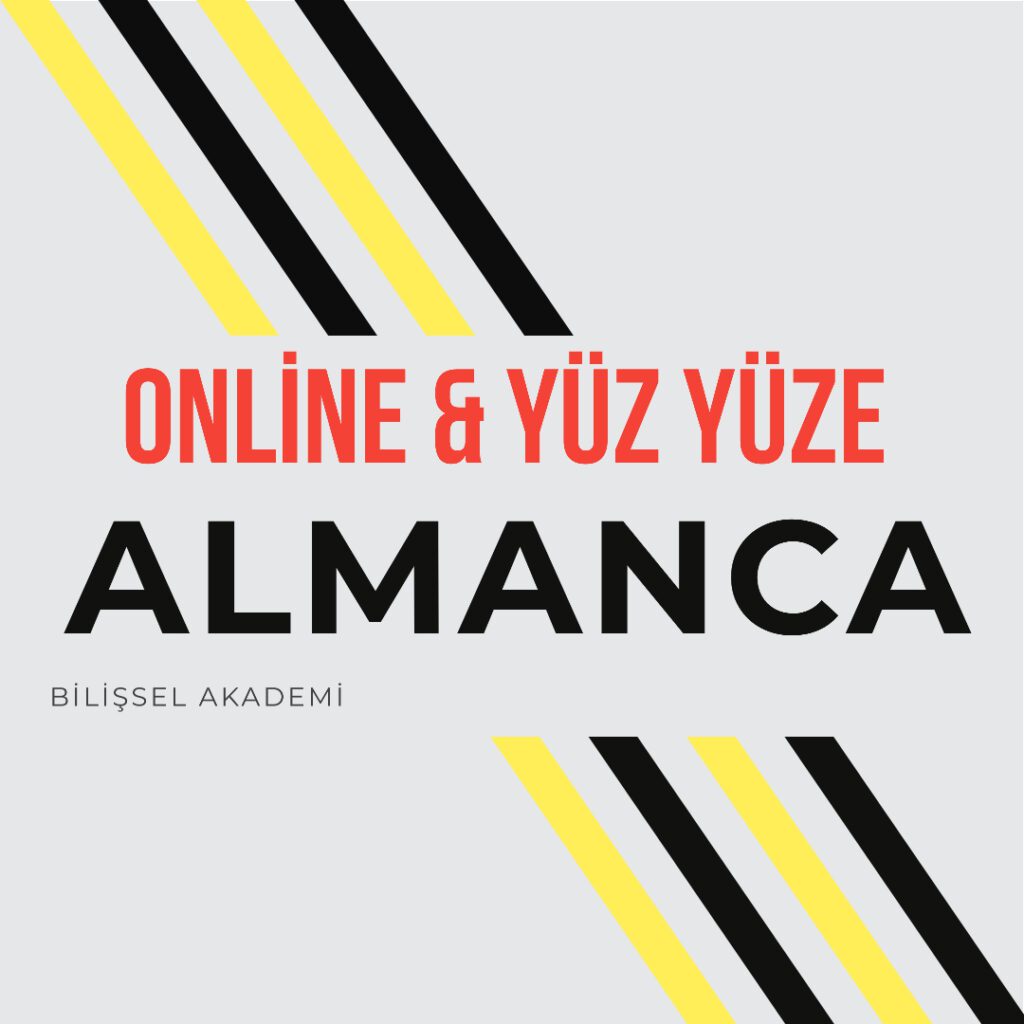 online Almanca kursları birebir eğitimler