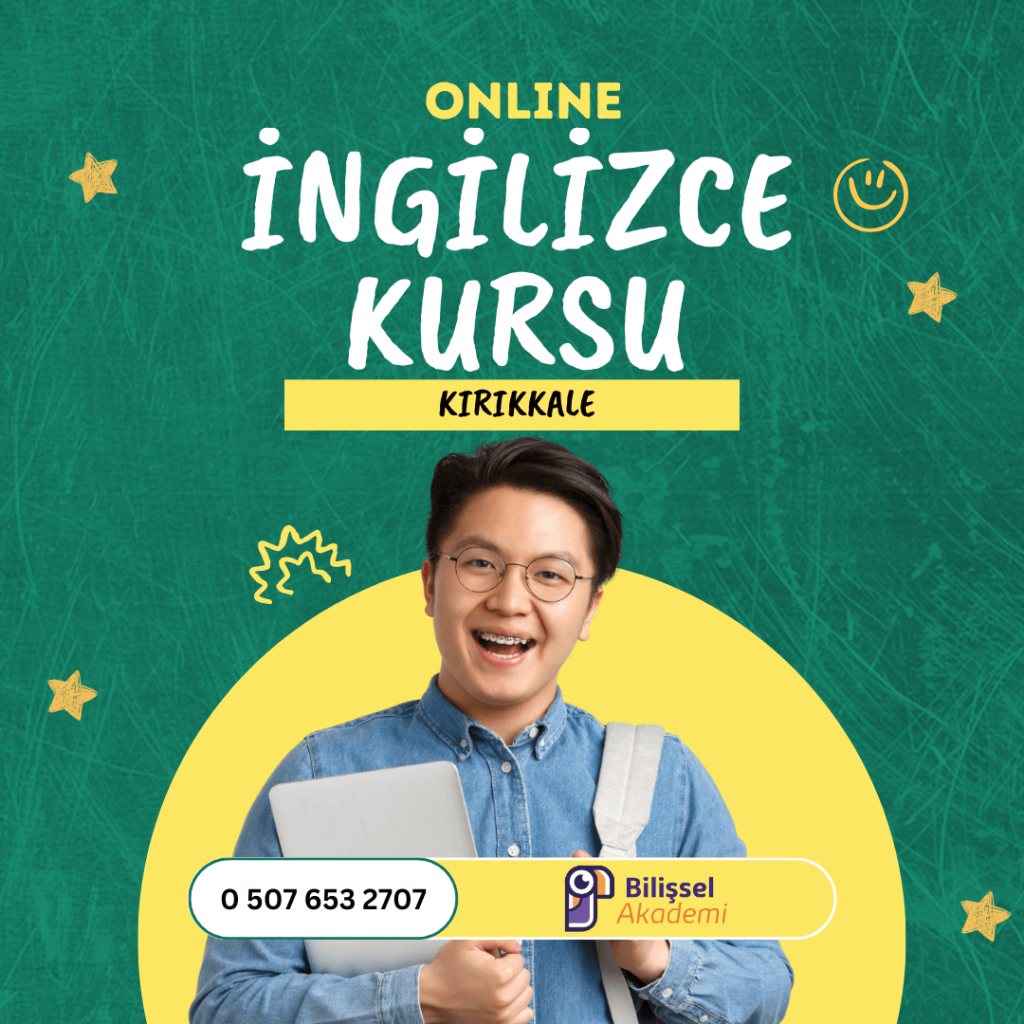 Kırıkkale İngilizce Kursu Online