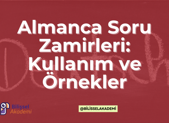 Almanca Soru Zamirleri