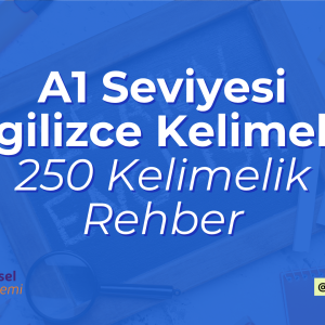 A1 Seviyesi İngilizce Kelimeler