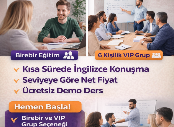 Yoğun İngilizce Kursu Ankara