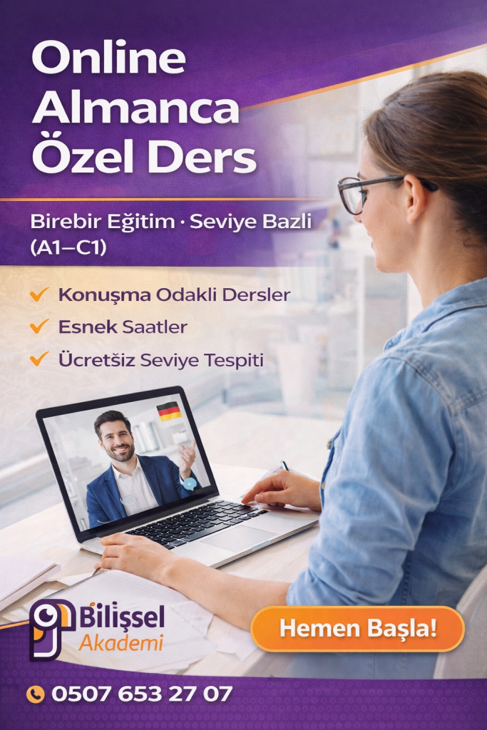 Online Almanca Özel Ders
