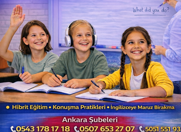 7. Sınıf İngilizce Kursu Ankara