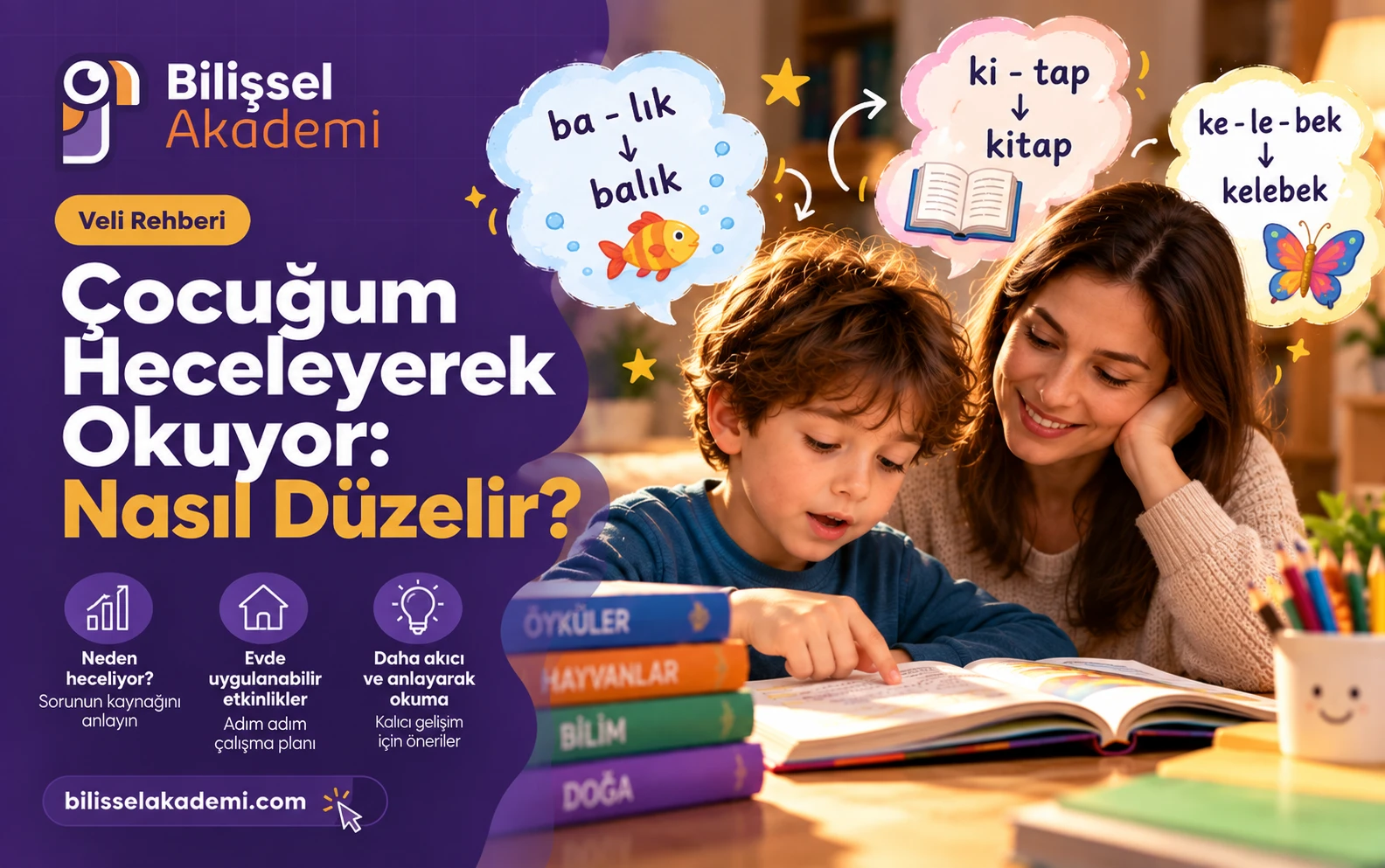 Çocuğum Heceleyerek Okuyor: Nasıl Düzelir?