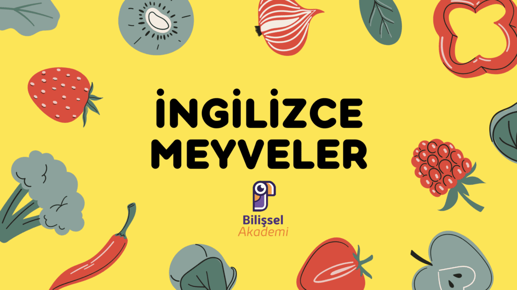 İngilizce meyveler