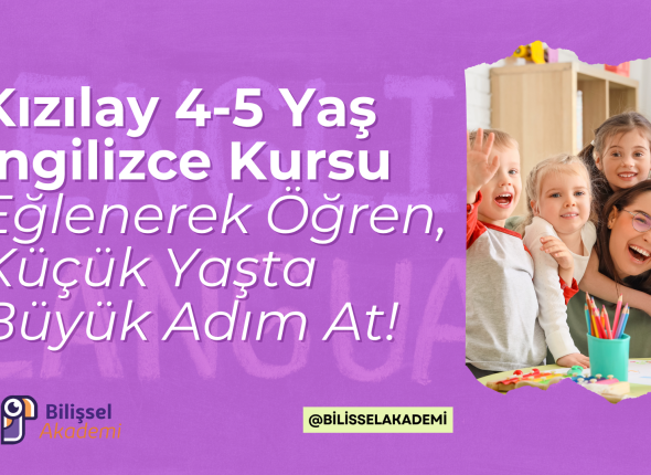 Kızılay 4-5 Yaş İngilizce