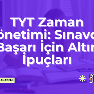 TYT Zaman Yönetimi