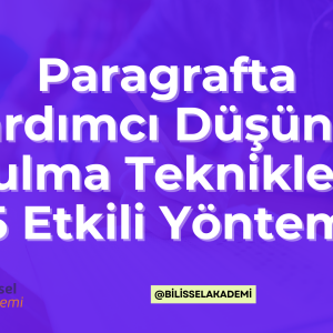 Yardımcı Düşünce Bulma
