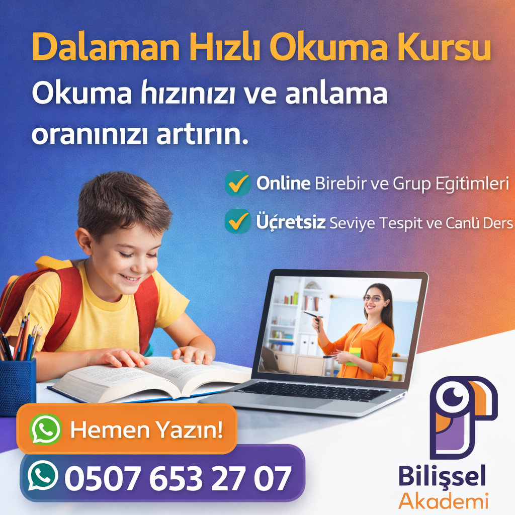 Dalaman Hızlı Okuma Kursu