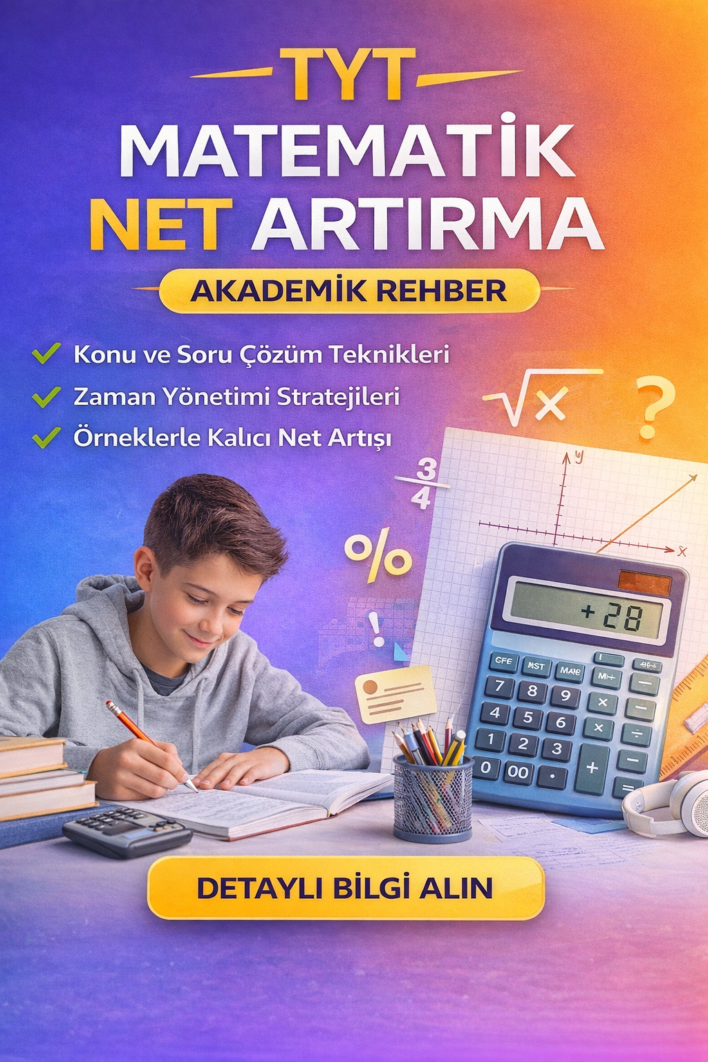 YT matematik net artırma rehberi
