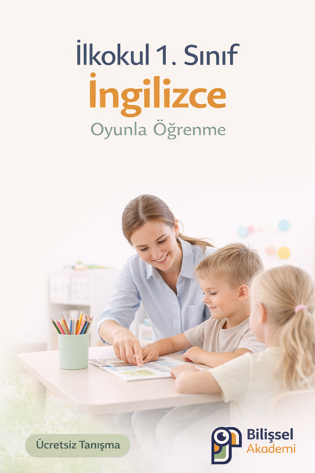 İlkokul 1. sınıf İngilizce kursu Keçiören Ankara