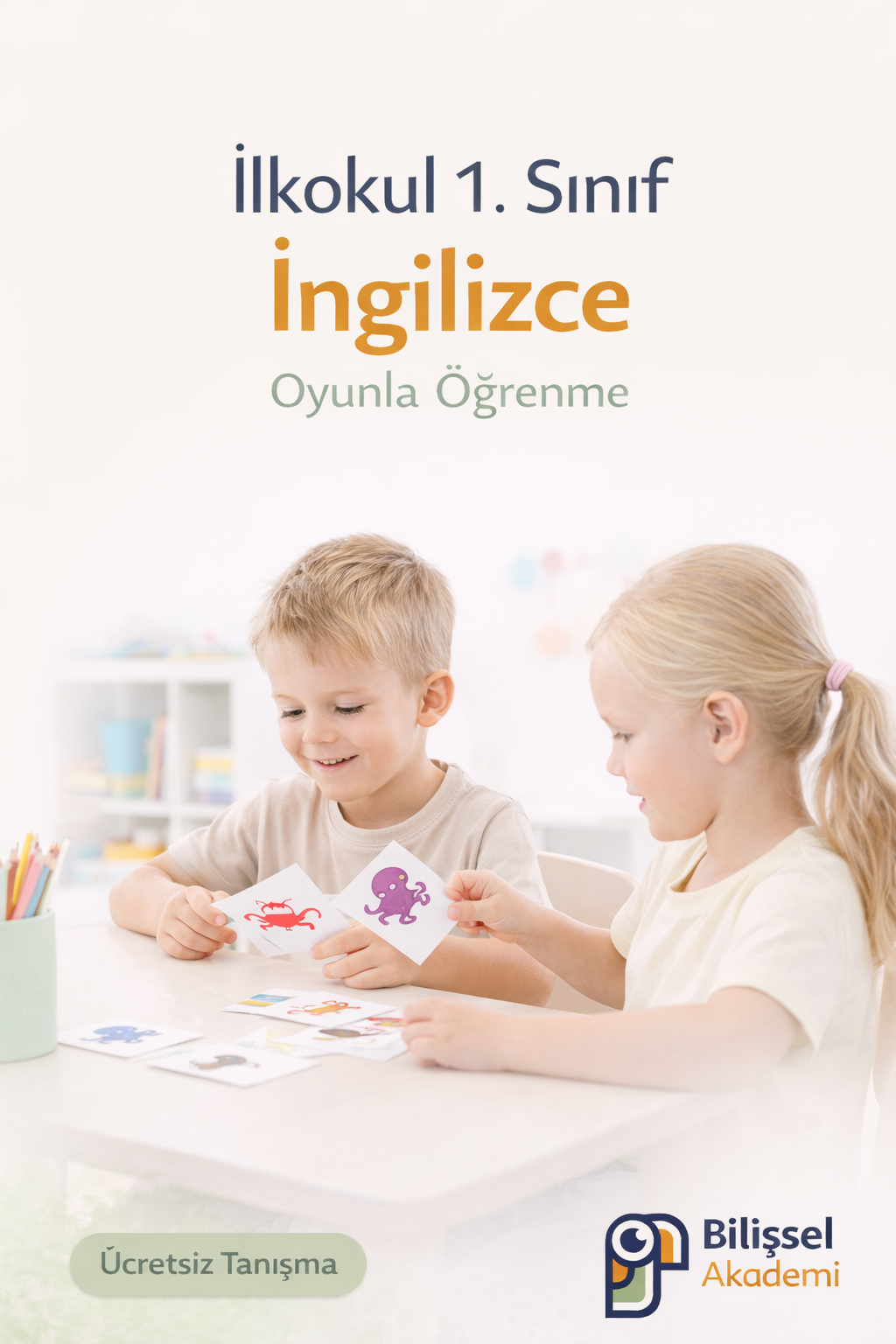 İlkokul 1. sınıf İngilizce kursu Kızılay Ankara